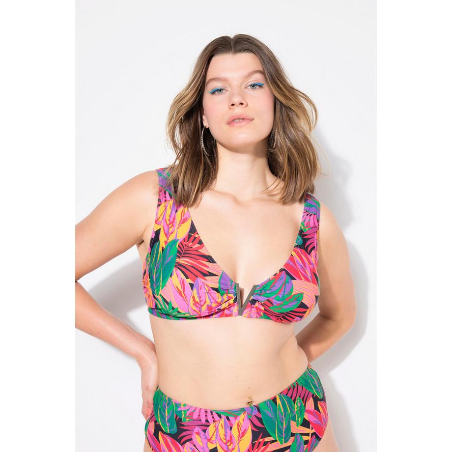 Studio Untold Bikini Top Softcups Jungle Print  