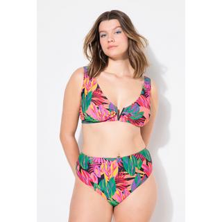Studio Untold Top bikini coppe morbide stampa giungla  