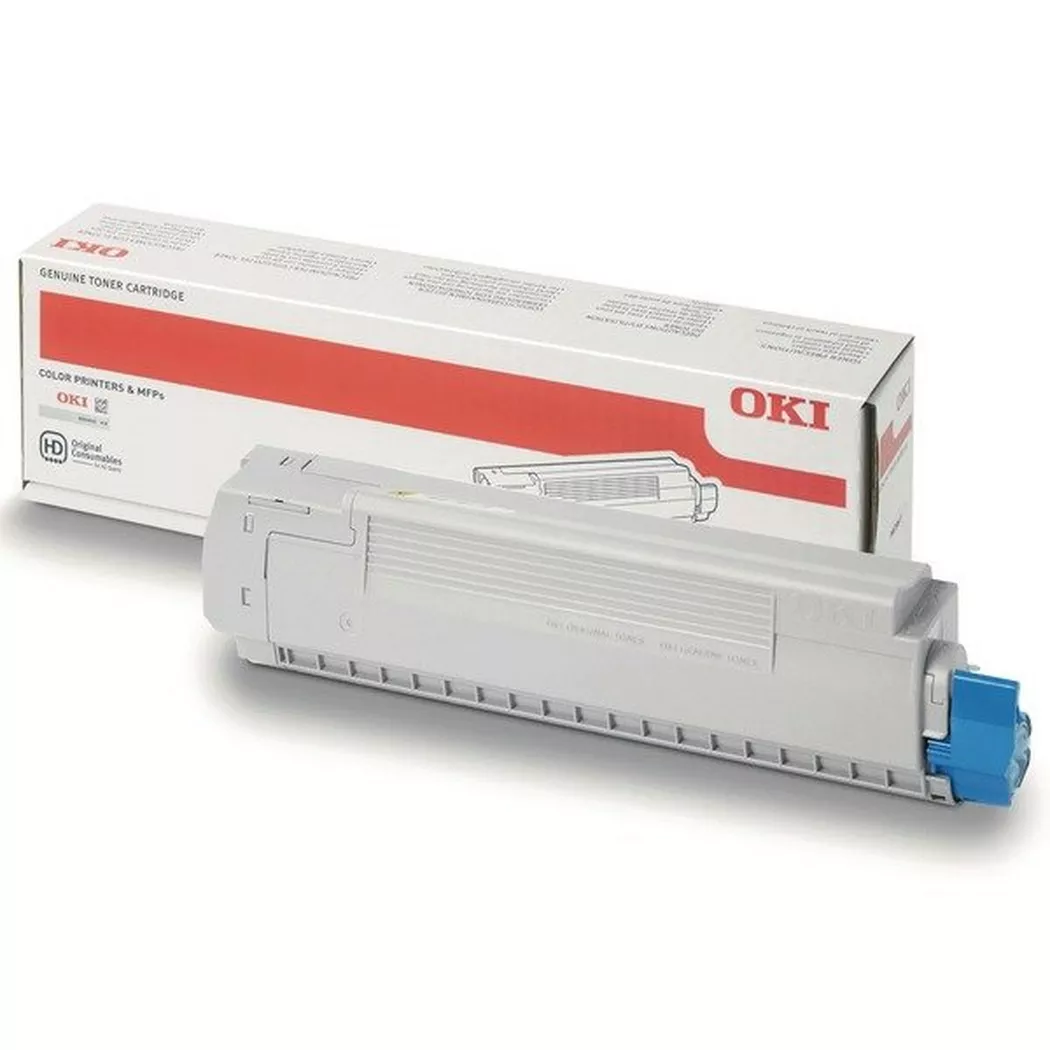OKI – Toner HY yellow 44059253 MC 861 10’000 Seiten, Grau, One Size