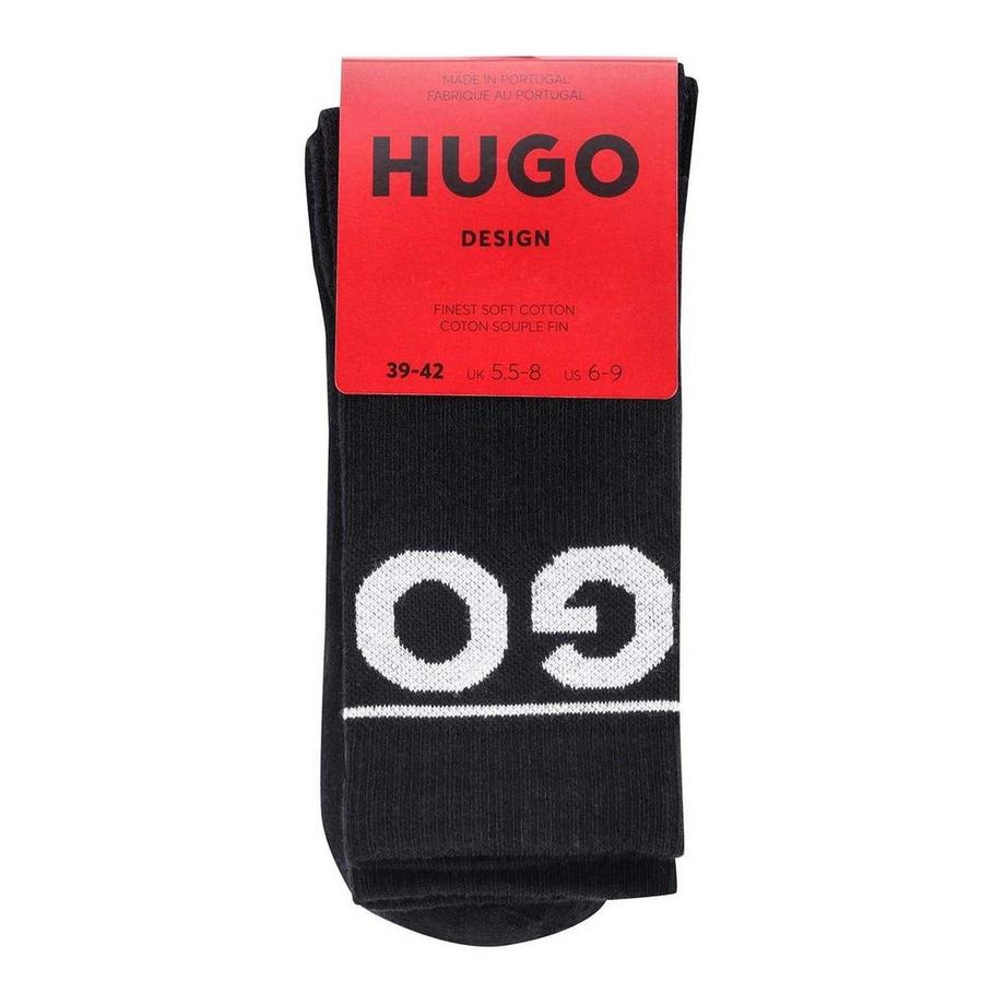 HUGO Chaussettes Iconic Lot de 2  