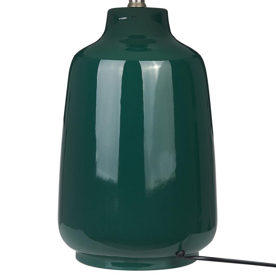 Beliani Lampe à poser en Céramique Rétro CARETA  