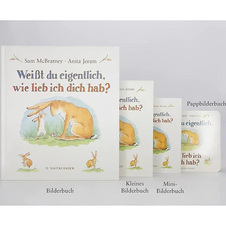 Weißt du eigentlich, wie lieb ich dich hab? McBratney, Sam Couverture rigide 