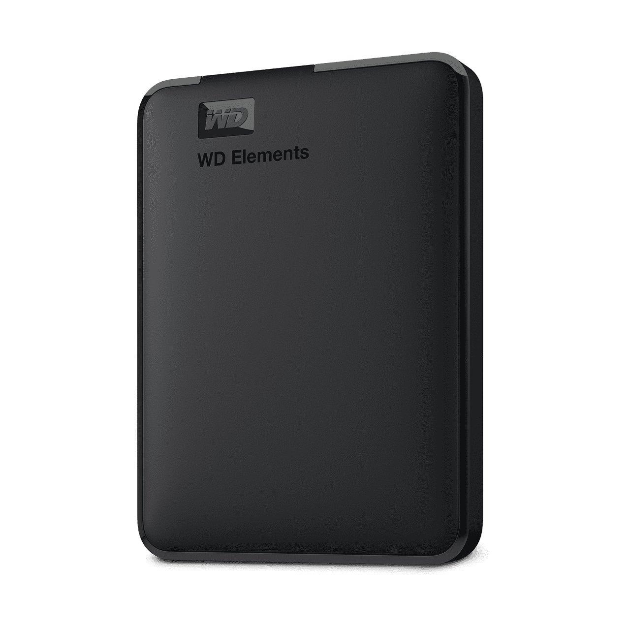 Western Digital  Elements Portable Externe Festplatte 5 TB Schwarz 