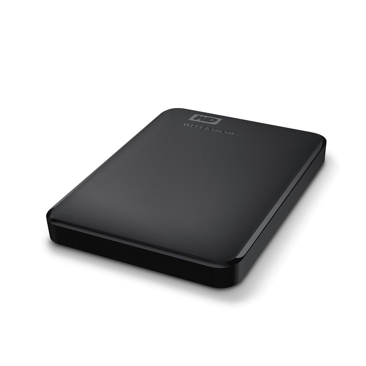 Western Digital  Elements Portable Externe Festplatte 5 TB Schwarz 