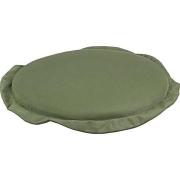 Coussin de jardin vert ol�fine, assise ronde 42x42