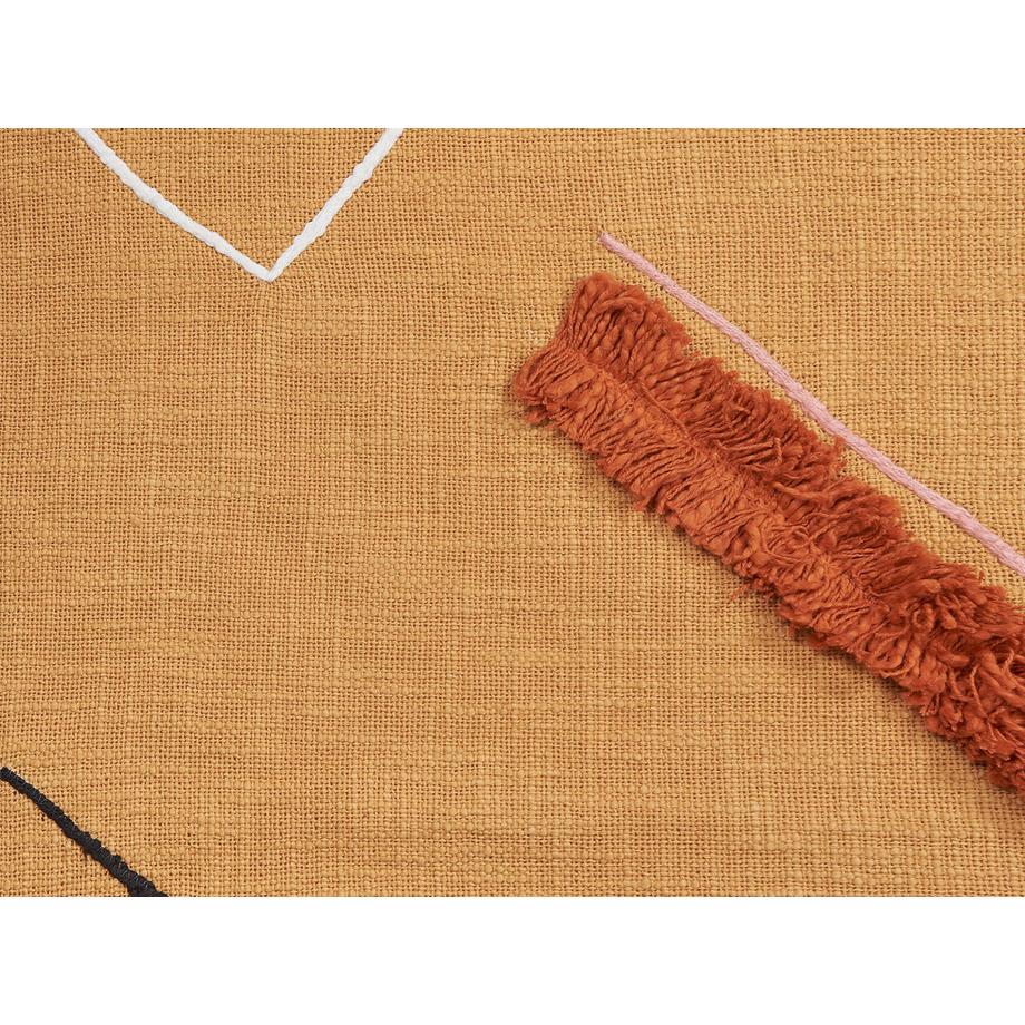 Beliani Boho SHIMLA Baumwoll Kuscheldecke  