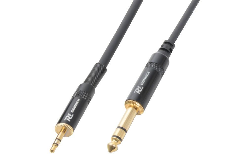 PD-Connex  PD-Connex 177021 câble audio 1,5 m 3,5mm 6,35 mm Noir 