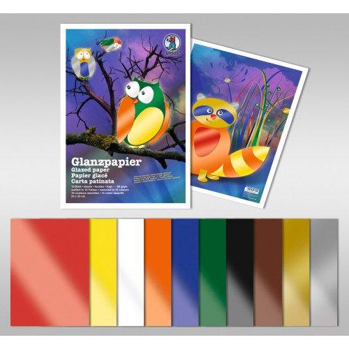 Image of URSUS 8240099 Kunstdruckpapier Kunstpapier 10 Blätter