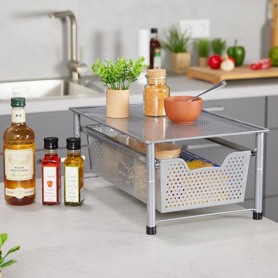 B2X Schubladenregal mit Auszugskorb  