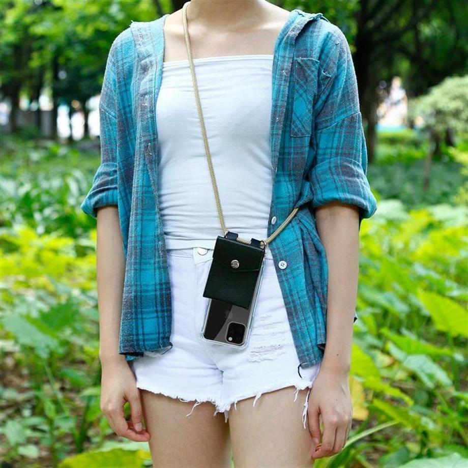 Cadorabo  Handy Kette für Apple iPhone 11 PRO Silikon mit Silbernen Ringen 