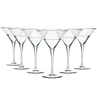 Intirilife 6x Verre à Martini verre à cocktail  