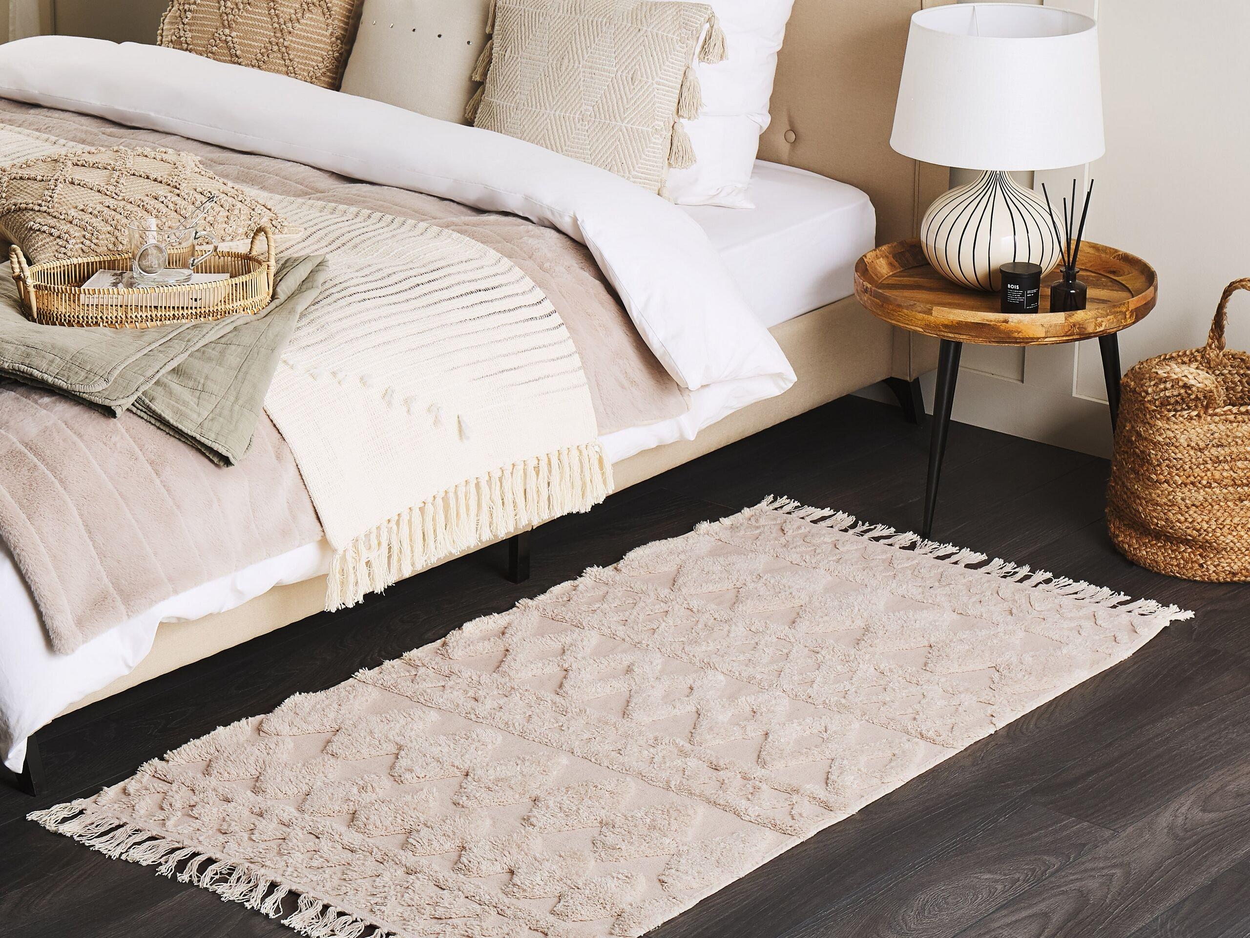 Beliani Tapis en Coton Boho DIDIM  