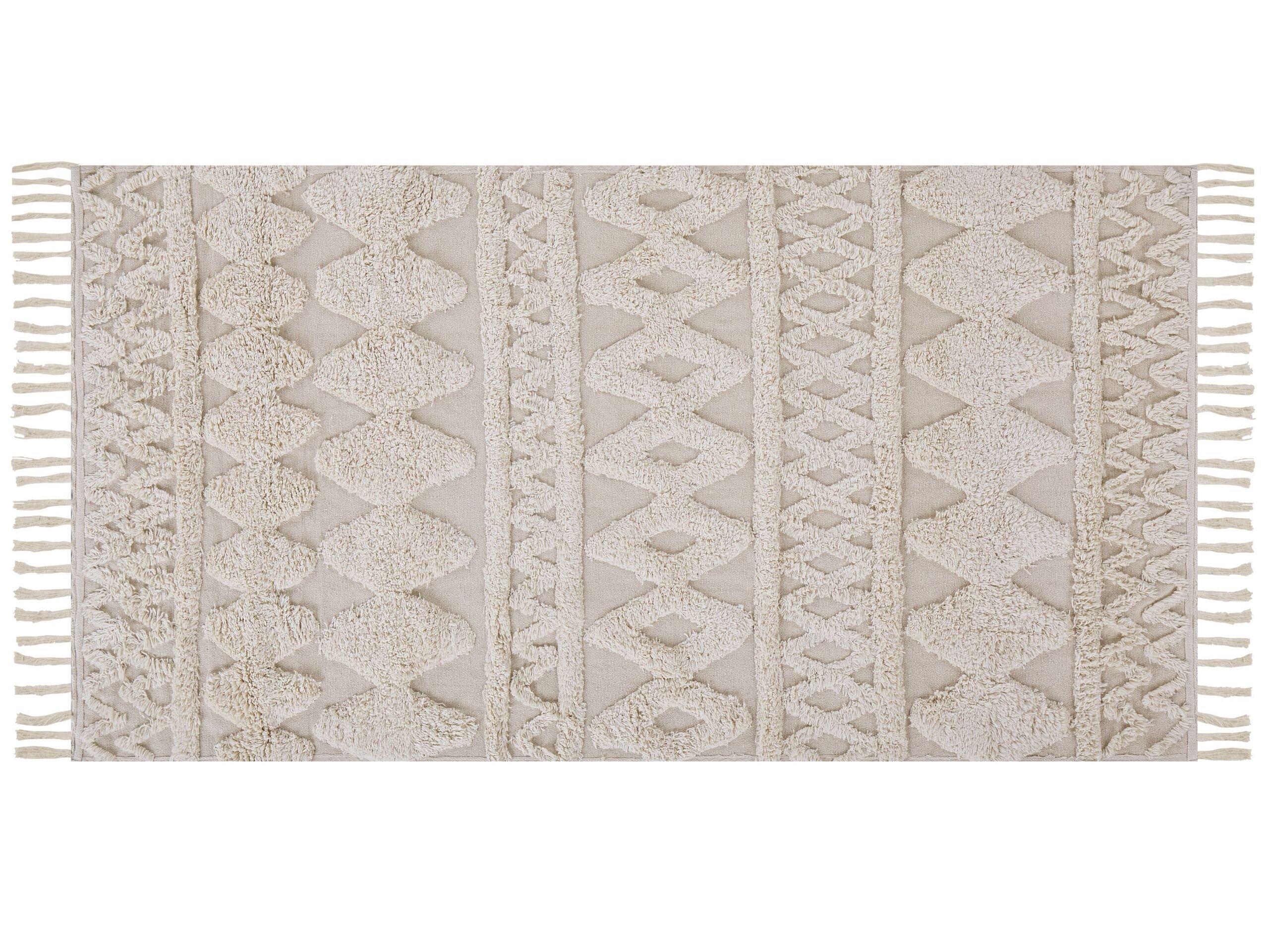 Beliani Tapis en Coton Boho DIDIM  