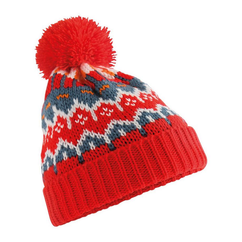 Bonnet Ski Motiftyle Rétro