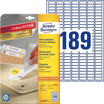 Avery-Zweckform Etiquette universelles