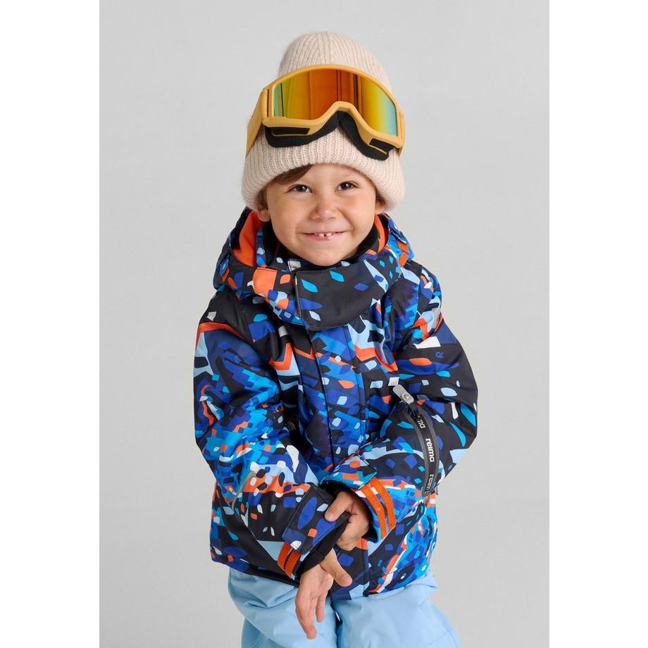 Reima  tec Kinder Skijacke Kairala black/blue 