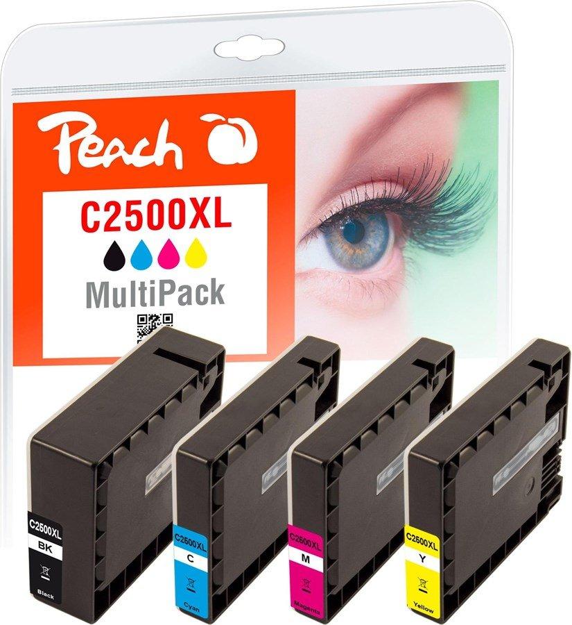 Peach  Canon PGI-2500XL,Multi-Pack 1x76 3x23ml,2830,4695,3165,3205 S. 