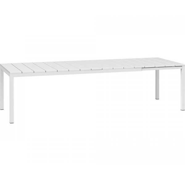 NARDI outdoor Table de jardin extensible Rio blanc 210  