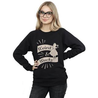 Disney  Alice In Wonderland Weird And Wacky Sweatshirt 