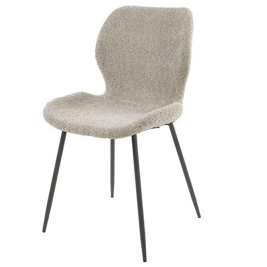 Stuhl Osaka Bouclé sand