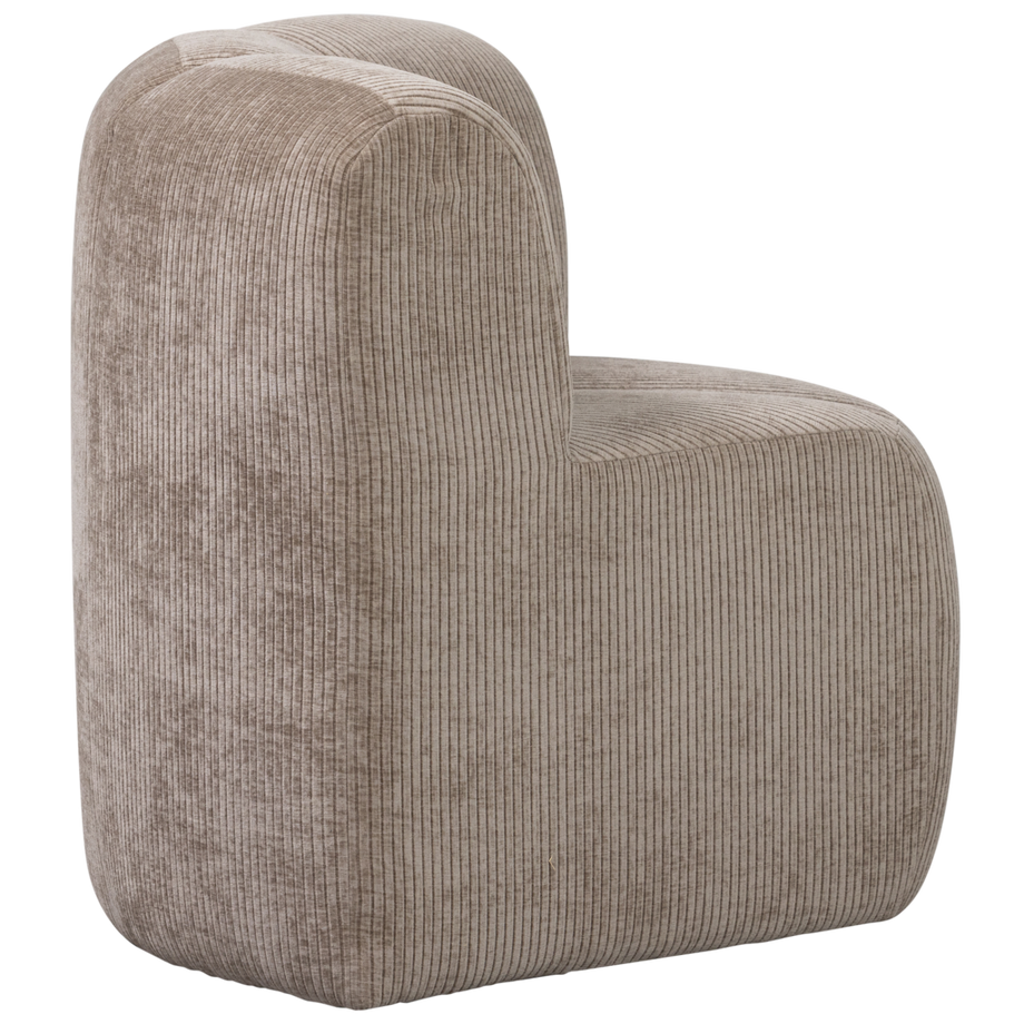 mutoni living Élément d’angle de banquette rembourrée Mojo  