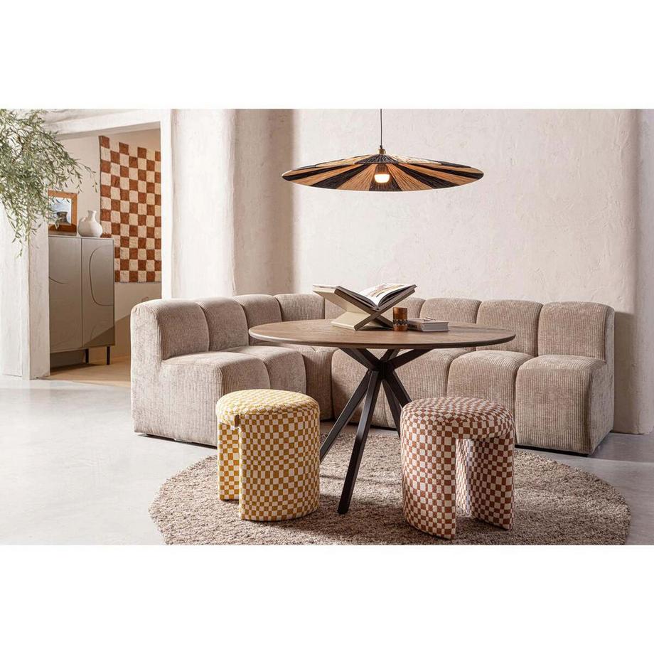 mutoni living Élément d’angle de banquette rembourrée Mojo  