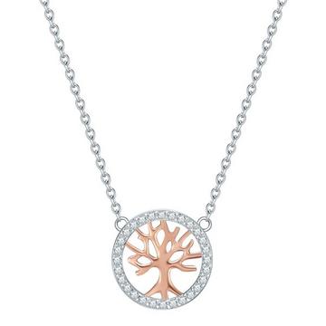 Femme Collier en argent Arbre de vie