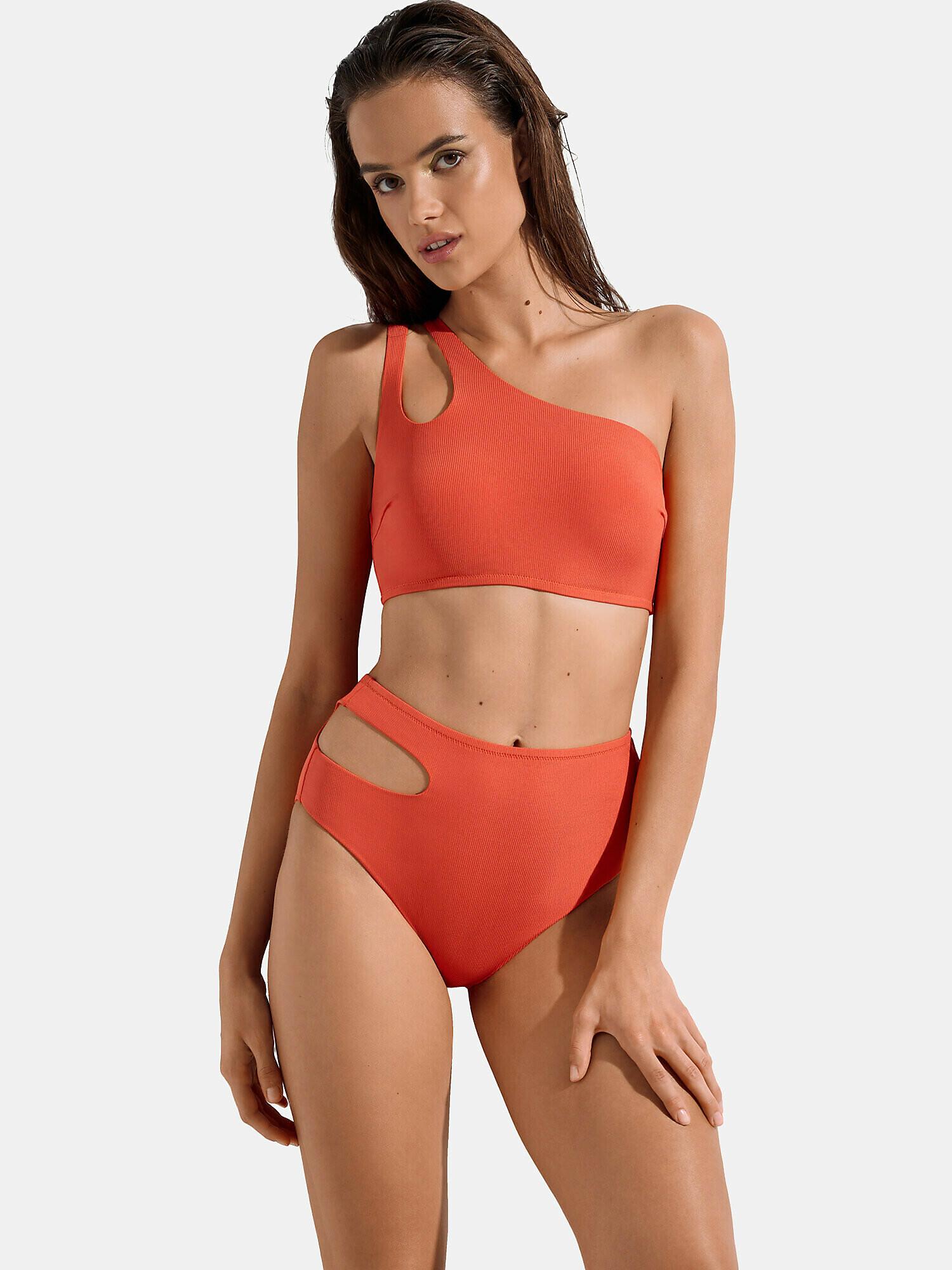 Lisca  Haut maillot de bain brassière asymétrique sans armatures Normandie 