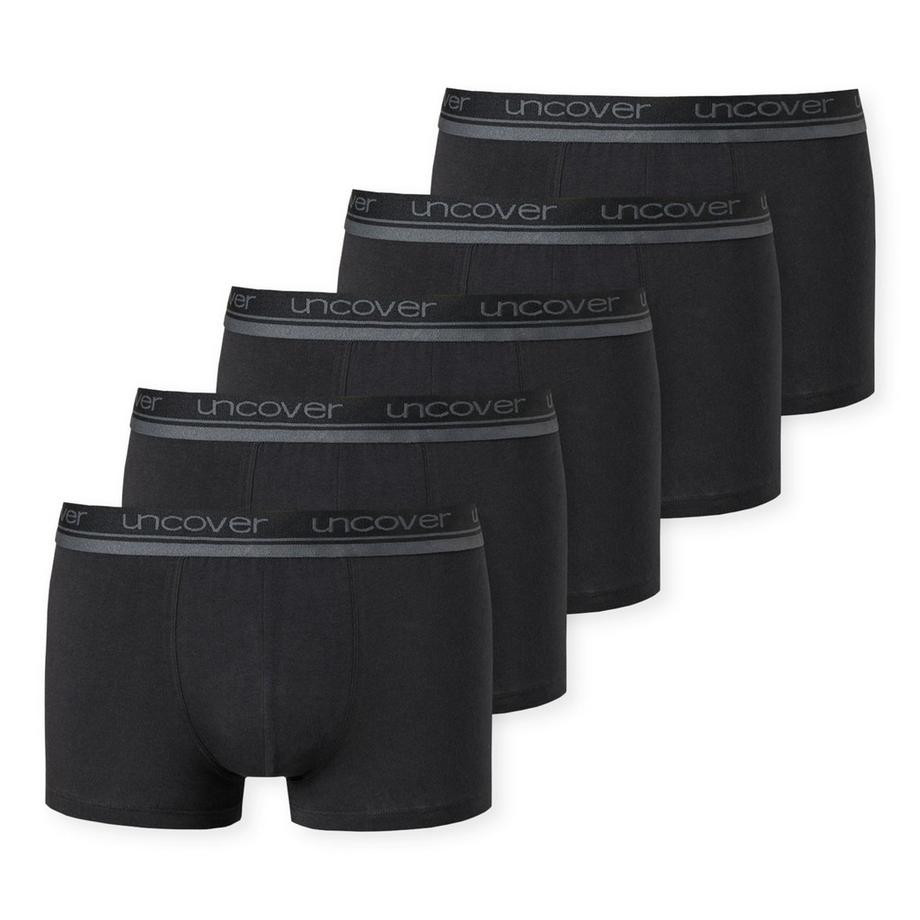 Uncover by Schiesser Boxershorts 5er Pack Figurbetont  