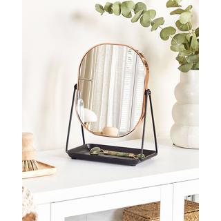 Beliani  Specchio per make-up en Ferro Industriale CORREZE 