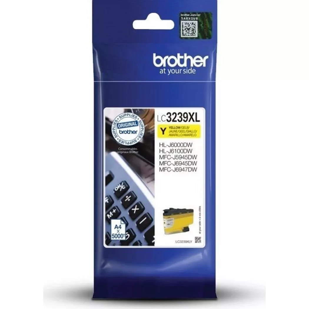 Brother – Tintenpatrone HY yellow LC-3239XLY MFC-J5945DW 5000 Seiten, One Size