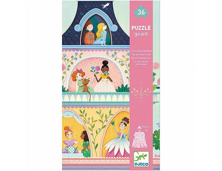 Djeco  Djeco Puzzles géants La tour des princesses 