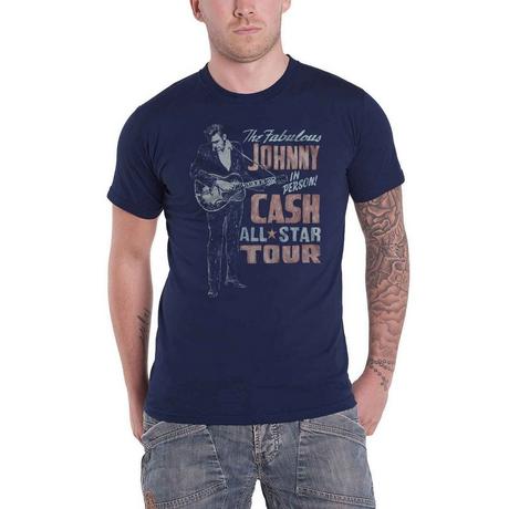 Johnny Cash  Tshirt ALL STAR TOUR 