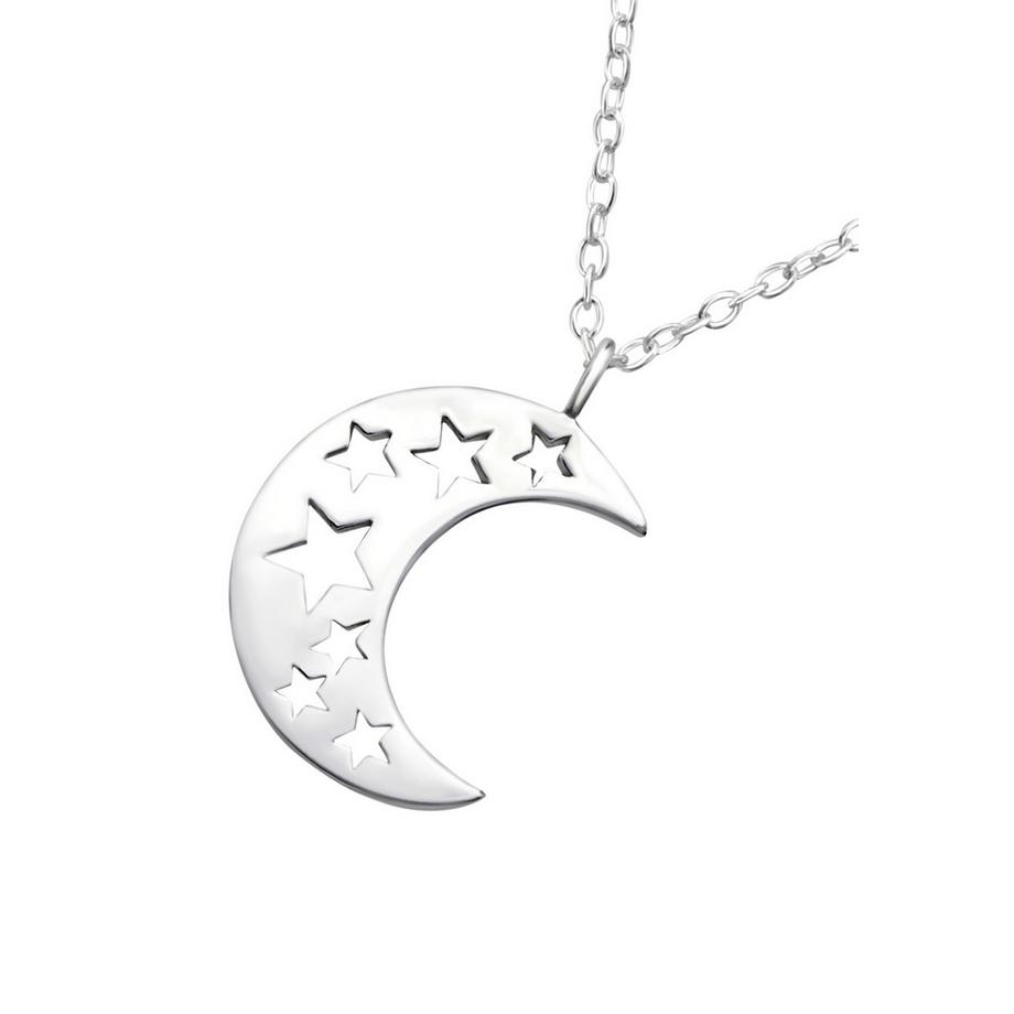 Maxte  Collier Lune Croissante en   Expt to Sheets 