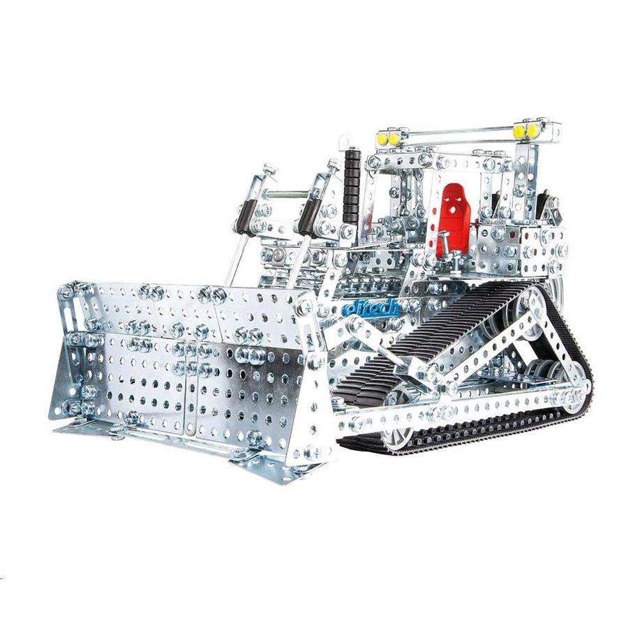 eitech  Mega Raupe bzw. Kettenbagger C19 - Metallbaukasten, 1.470 Teile, ab 12 Jahre 