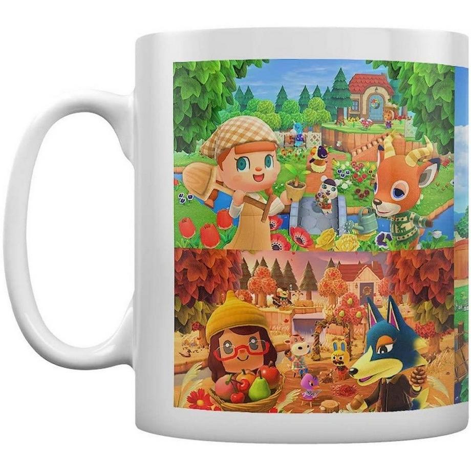 Animal Crossing Kaffeebecher Seasons  