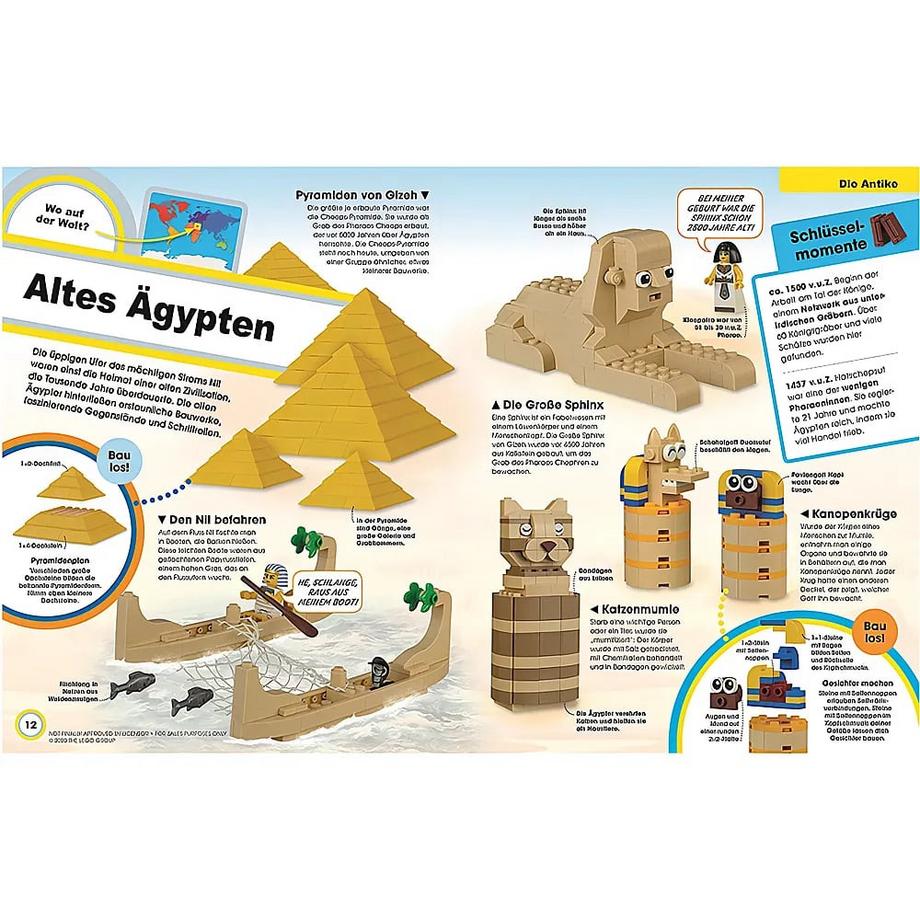 LEGO LEGO Ideen Zeitreise X Copertina rigida 