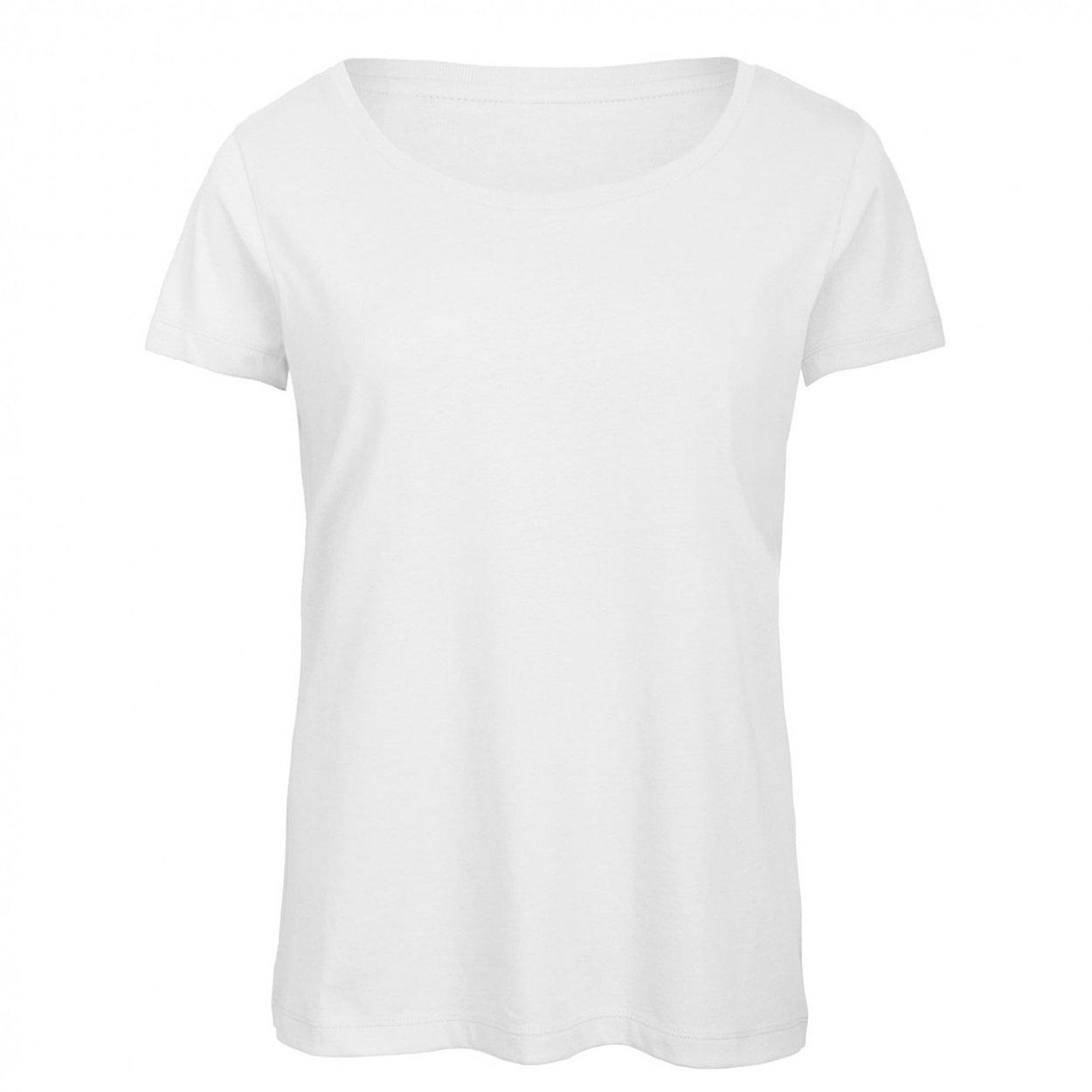 Image of B&c Favourite Triblend Tshirt, Organische Damen Weiss XXL