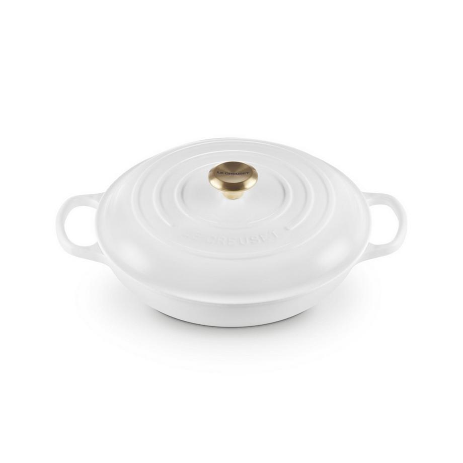 LE CREUSET Signature Gourmet Profitopf 30 cm White  