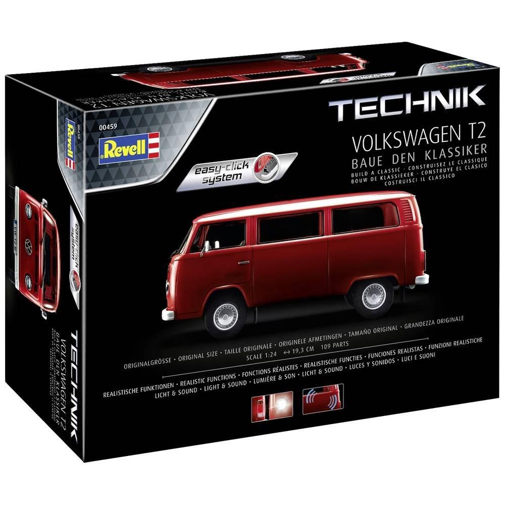 Revell  1:24 Volkswagen T2 - technique - système Easy Click 