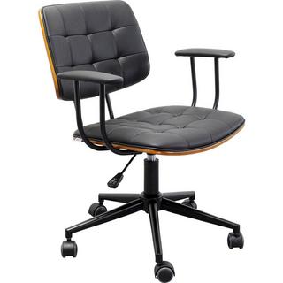 KARE Design Chaise de bureau Nelly noire  