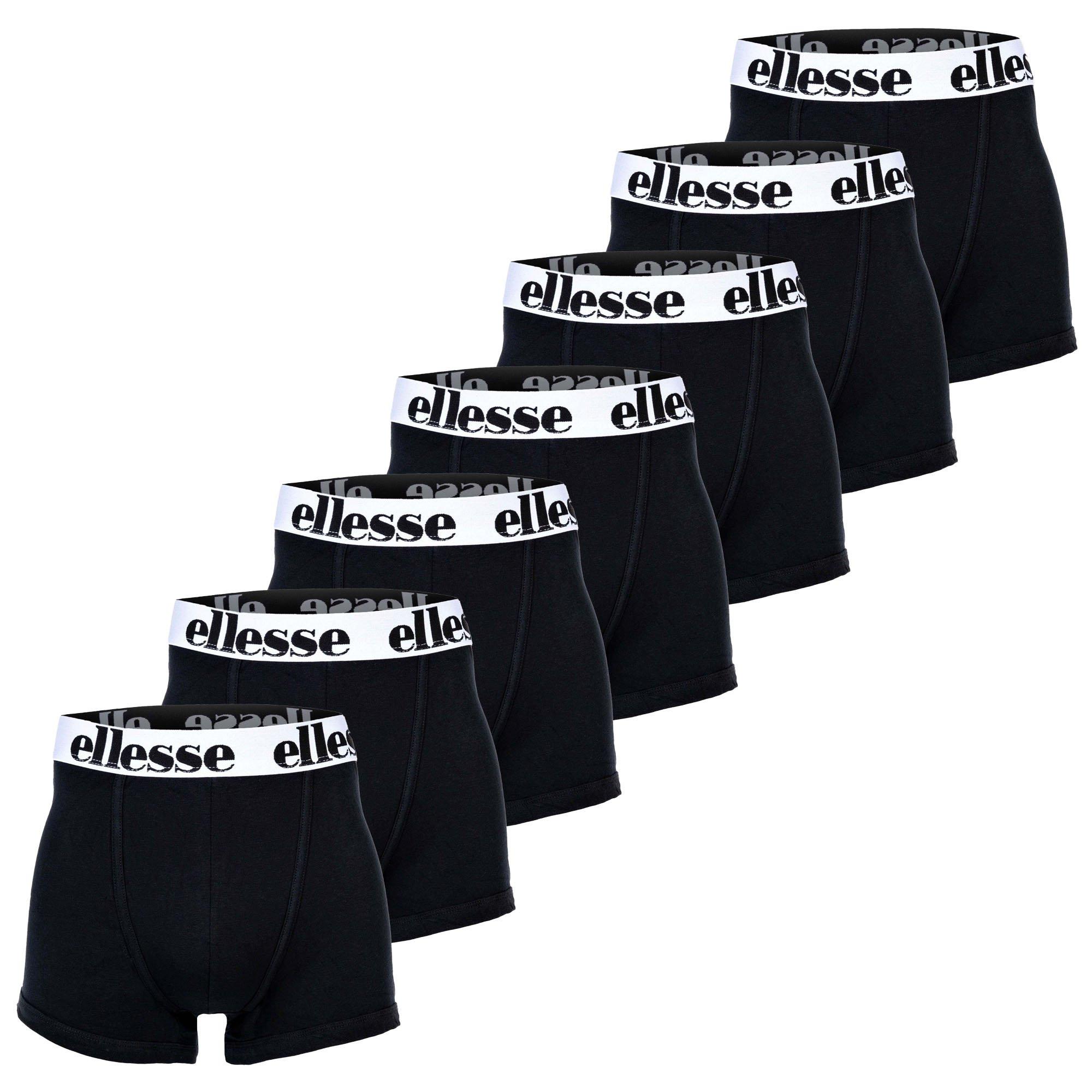 Image of Boxer Shorts, 7er Pack Herren Schwarz Leicht XXL
