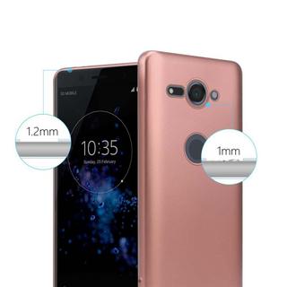 Cadorabo  Housse compatible avec Sony Xperia XZ2 COMPACT - Coque de protection en silicone TPU flexible 