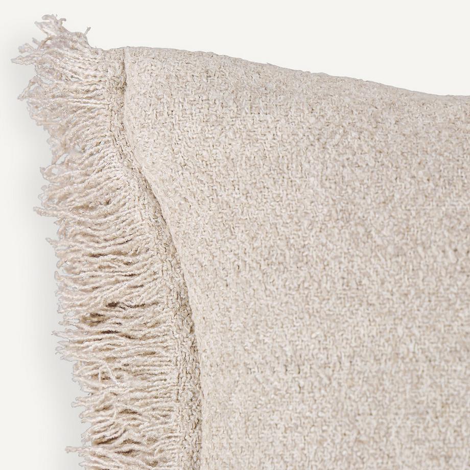 AM.PM Housse de coussin Ileia avec franges  