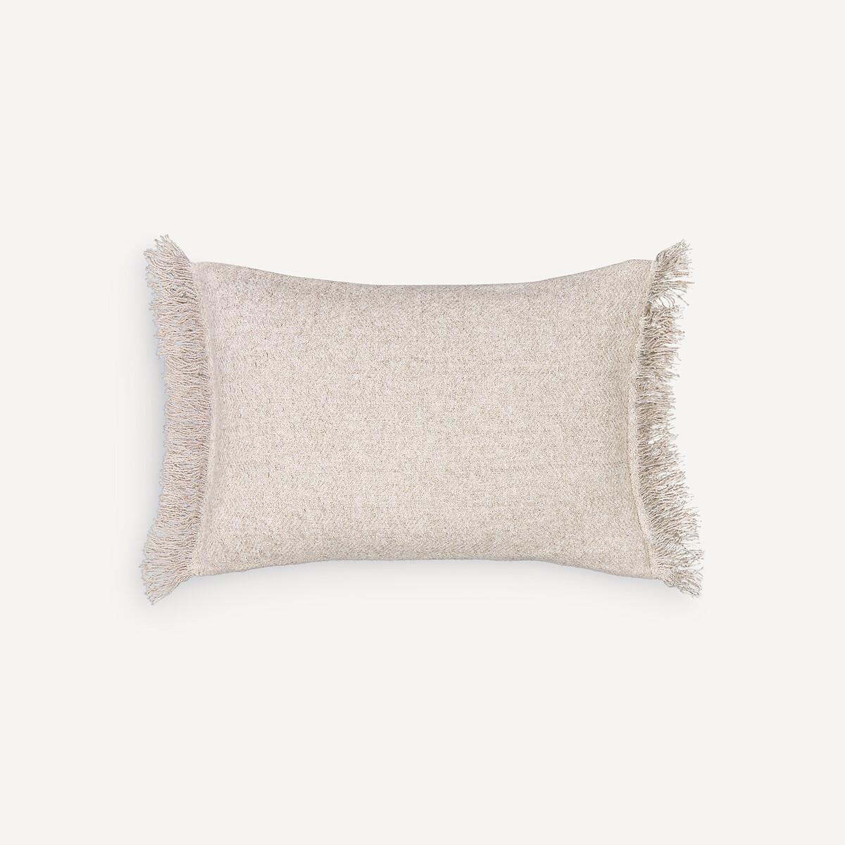 Image of Kissenbezug Ileia mit Fransen Kissenbezug Ileia mit Fransen