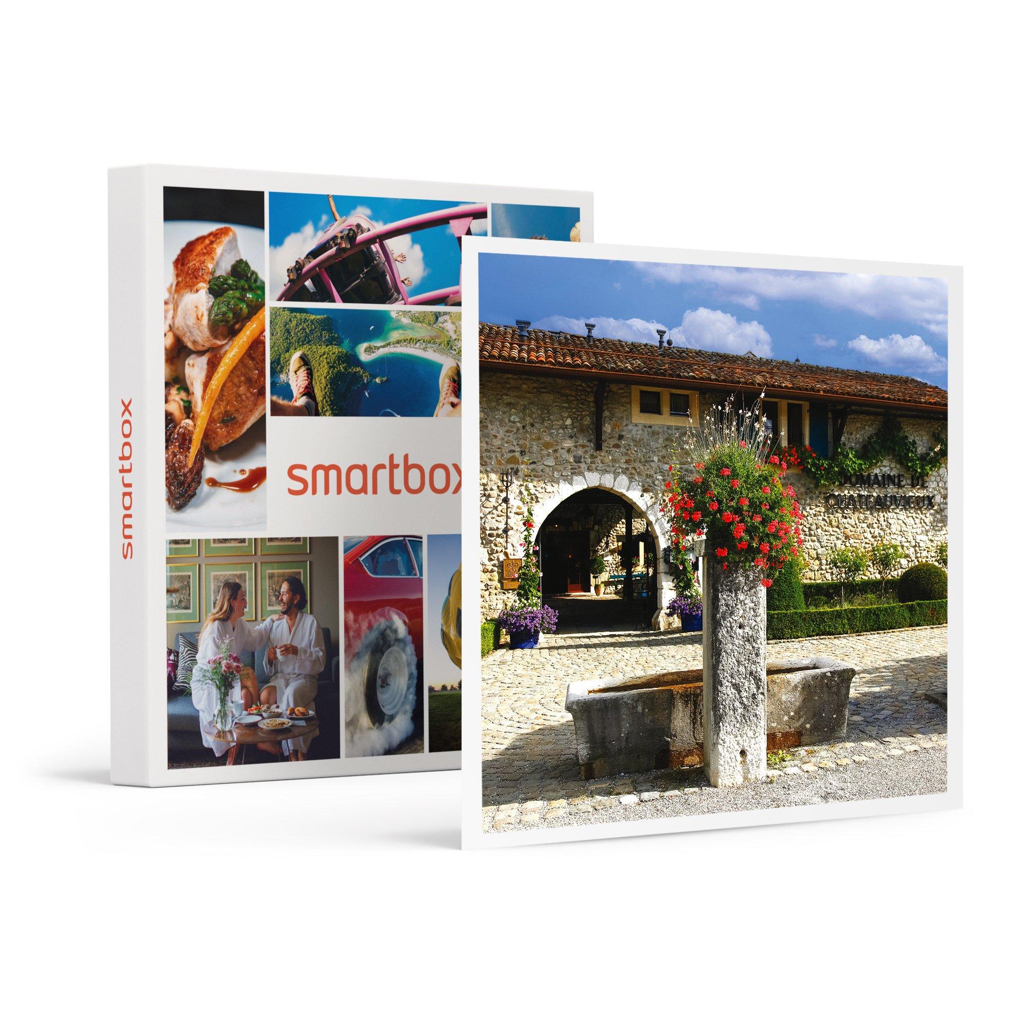 Image of Übernachtung Für 2 Personen Auf Der Domaine Du Châteauvieux Im Kanton Genf - Geschenkbox Unisex