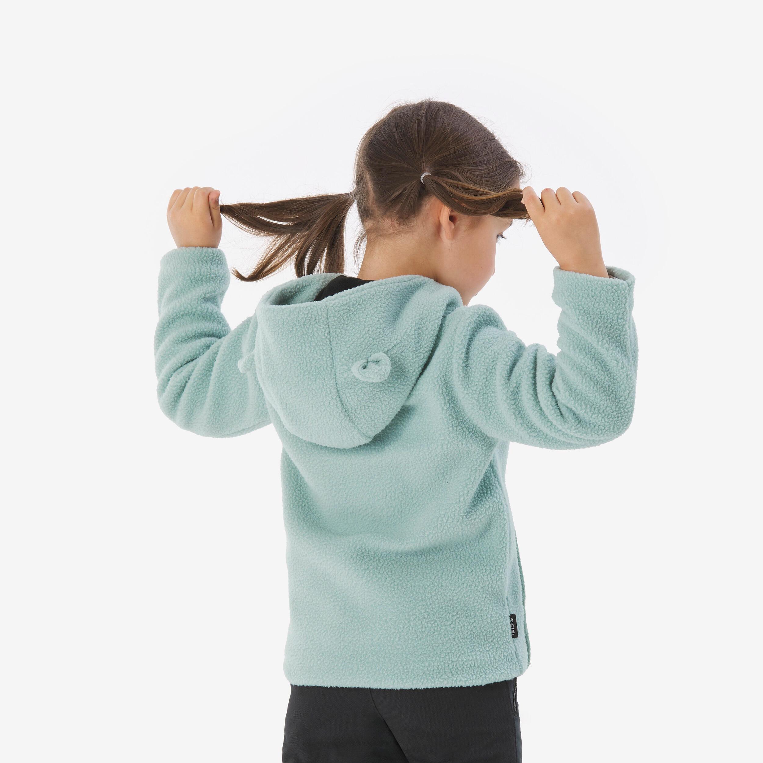 QUECHUA Giacca in pile bambino escursionismo  