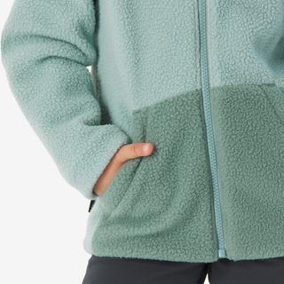 QUECHUA Giacca in pile bambino escursionismo  