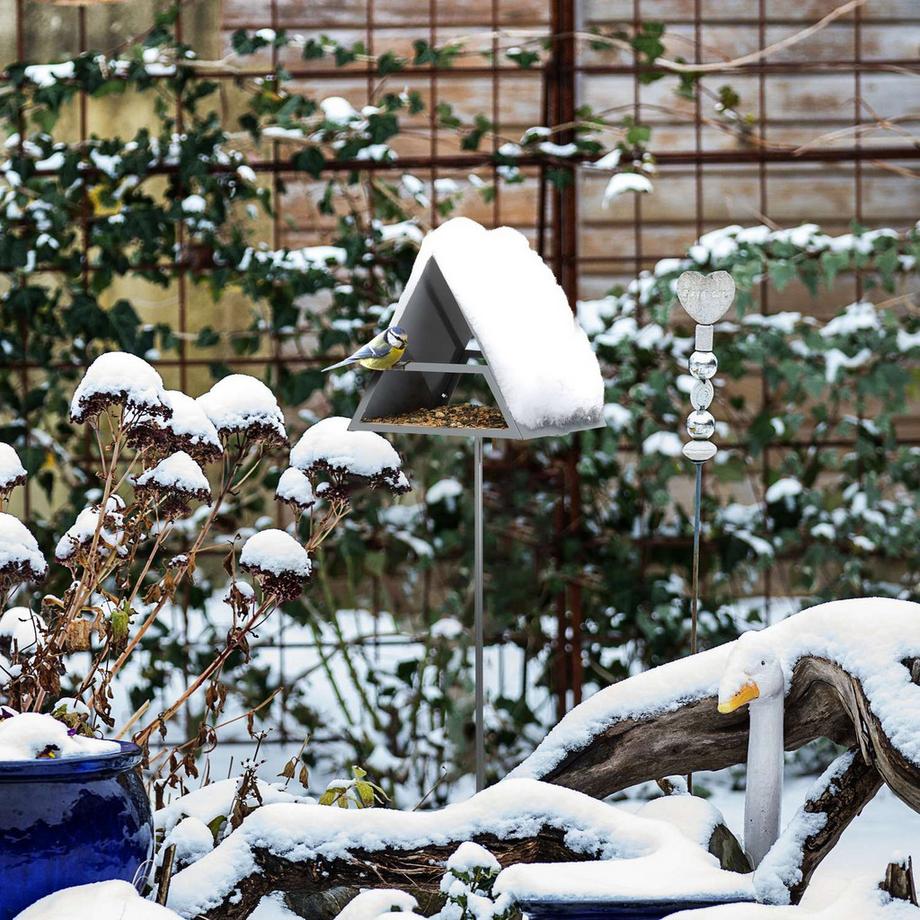 B2X  Vogelfutterstation mit Erdspieß 