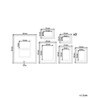 Beliani Cadre photo en MDF Traditionnel GARANGO  
